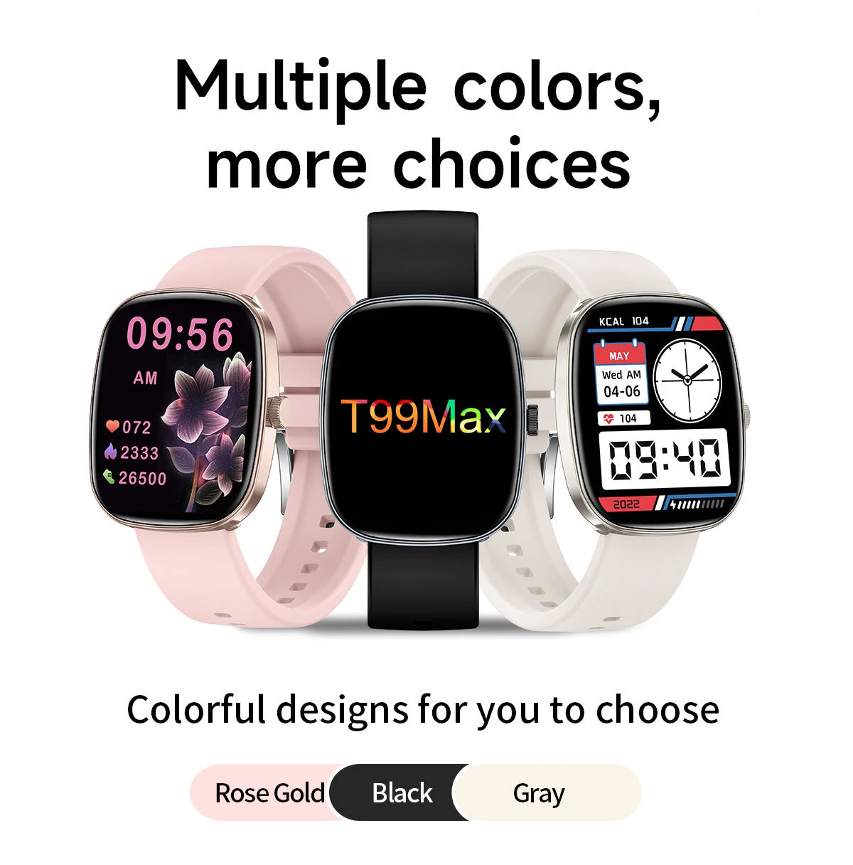 1.83" Smart Watch Bluetooth Call Fitness Health Monitor