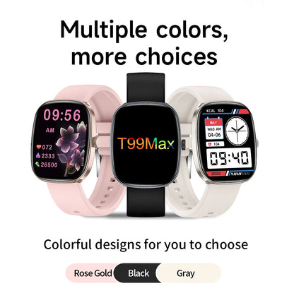 1.83" Smart Watch Bluetooth Call Fitness Health Monitor
