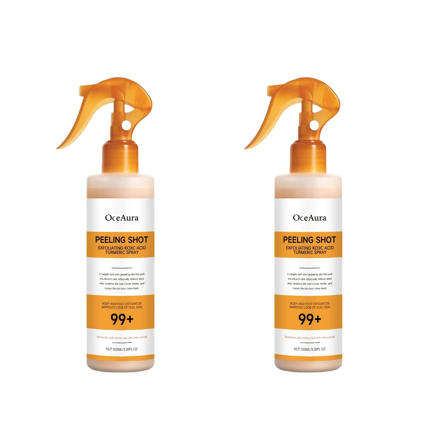 Body Keratin Care Kojic Acid Turmeric Spray – Exfoliating & Hydrating