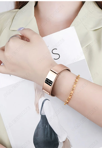 Ultra-Thin Smart Watch-2026 | Heart Rate, Blood Oxygen, Sleep Monitor & IPX8 Waterproof