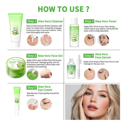 Aloe Vera Brightening & Moisturizing Kit