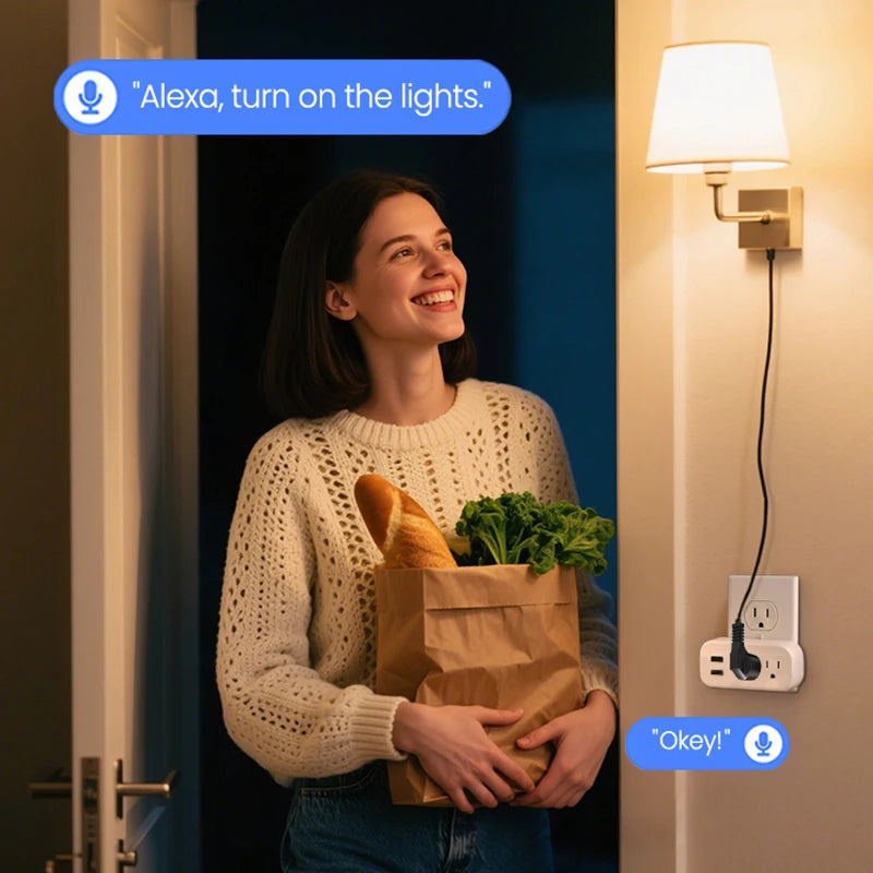 16A Smart Plug Bluetooth App Control Power Monitoring Socket