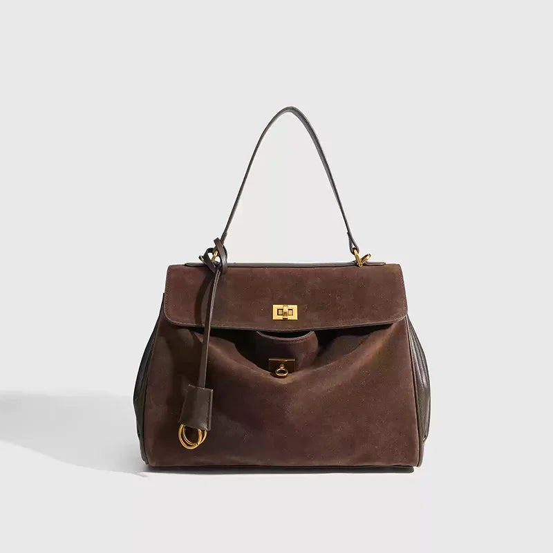 Luxury Frosted Fashion Shoulder Bag – Versatile Designer Tote for Women