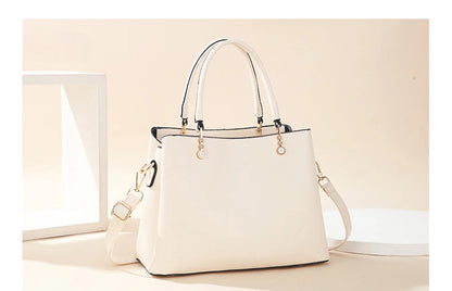 Embroidered Lily Shoulder Tote for women