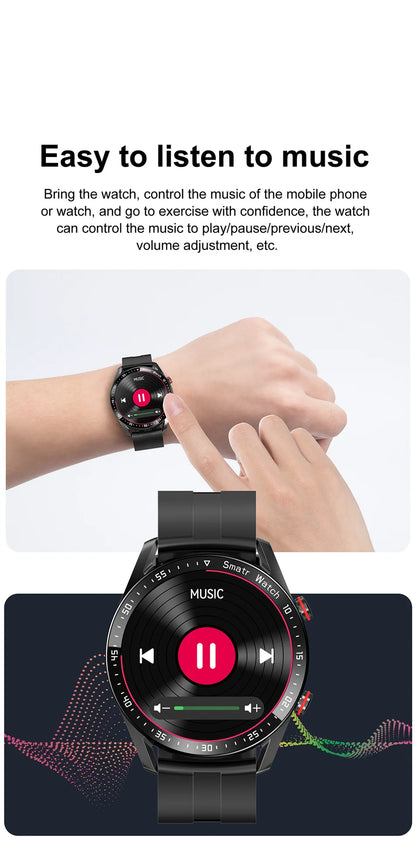 2026 HD Smart Watch Bluetooth Call Fitness Health Tracker