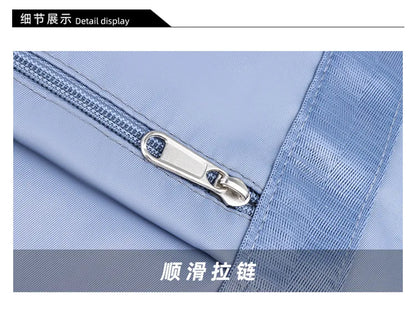 Business & Leisure Travel Bag – Large Capacity Waterproof Nylon Tote  Pattern Type: Solid  Style: Fashion