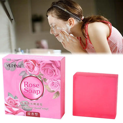 Handcrafted Rose Fragrance Moisturizing Soap