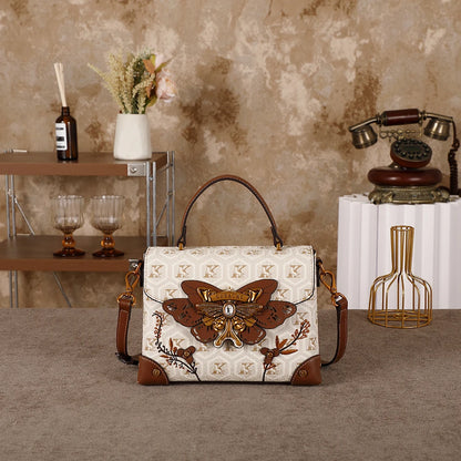 Vintage Luxury Crossbody Handbag 2026