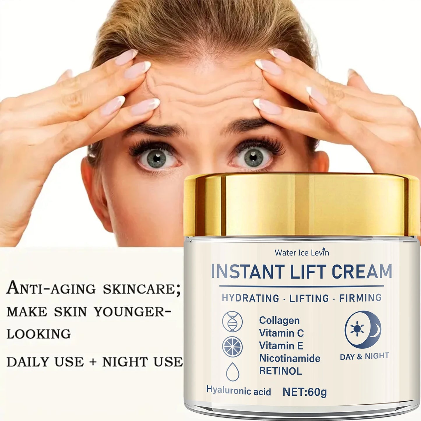 Water Ice Levin Retinol Moisturizer – Anti‑Aging Firming & Hydrating Cream