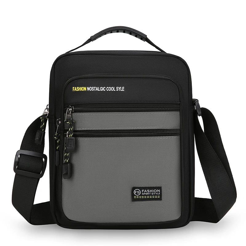 Men’s Crossbody Business Bag – Multi‑Pocket Shoulder Tote