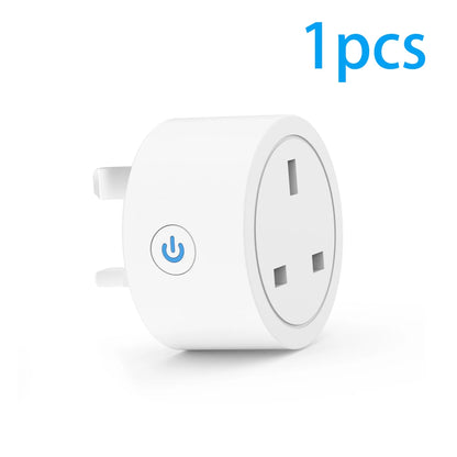 20A Tuya Smart WiFi UK Plug Energy Monitoring Socket