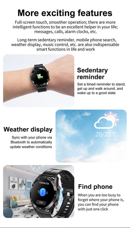 2026 HD Smart Watch Bluetooth Call Fitness Health Tracker