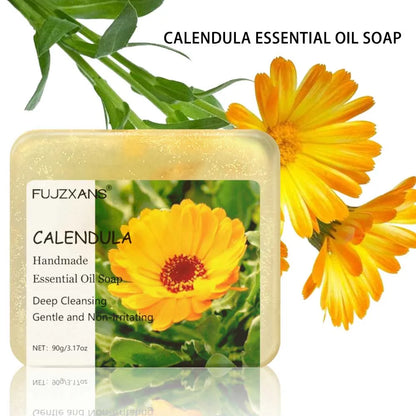 FUJZXANS Essential Oil Soap Set – 7 Handmade Fragrance Bars