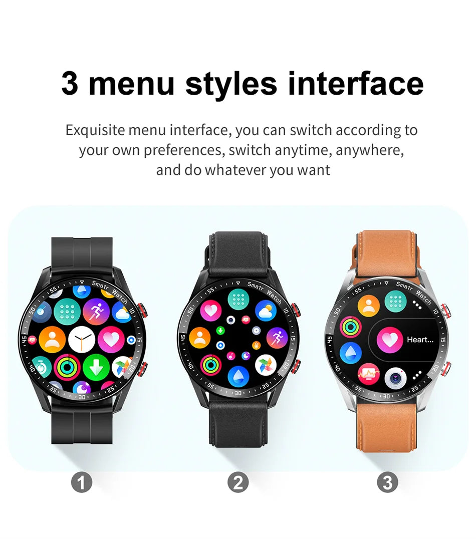 2026 HD Smart Watch Bluetooth Call Fitness Health Tracker