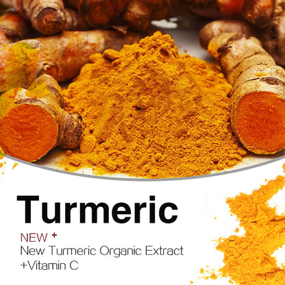 AILKE Organic Turmeric Whitening Set – Vitamin C Brightening & Anti‑Acne Care