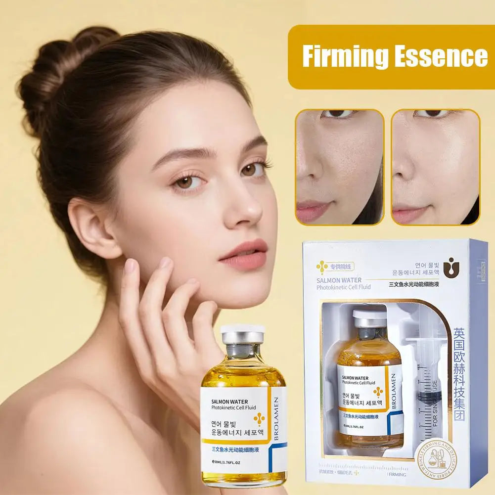 Korean Salmon Wrinkle Serum – Hydrating & Skin Rejuvenation Essence