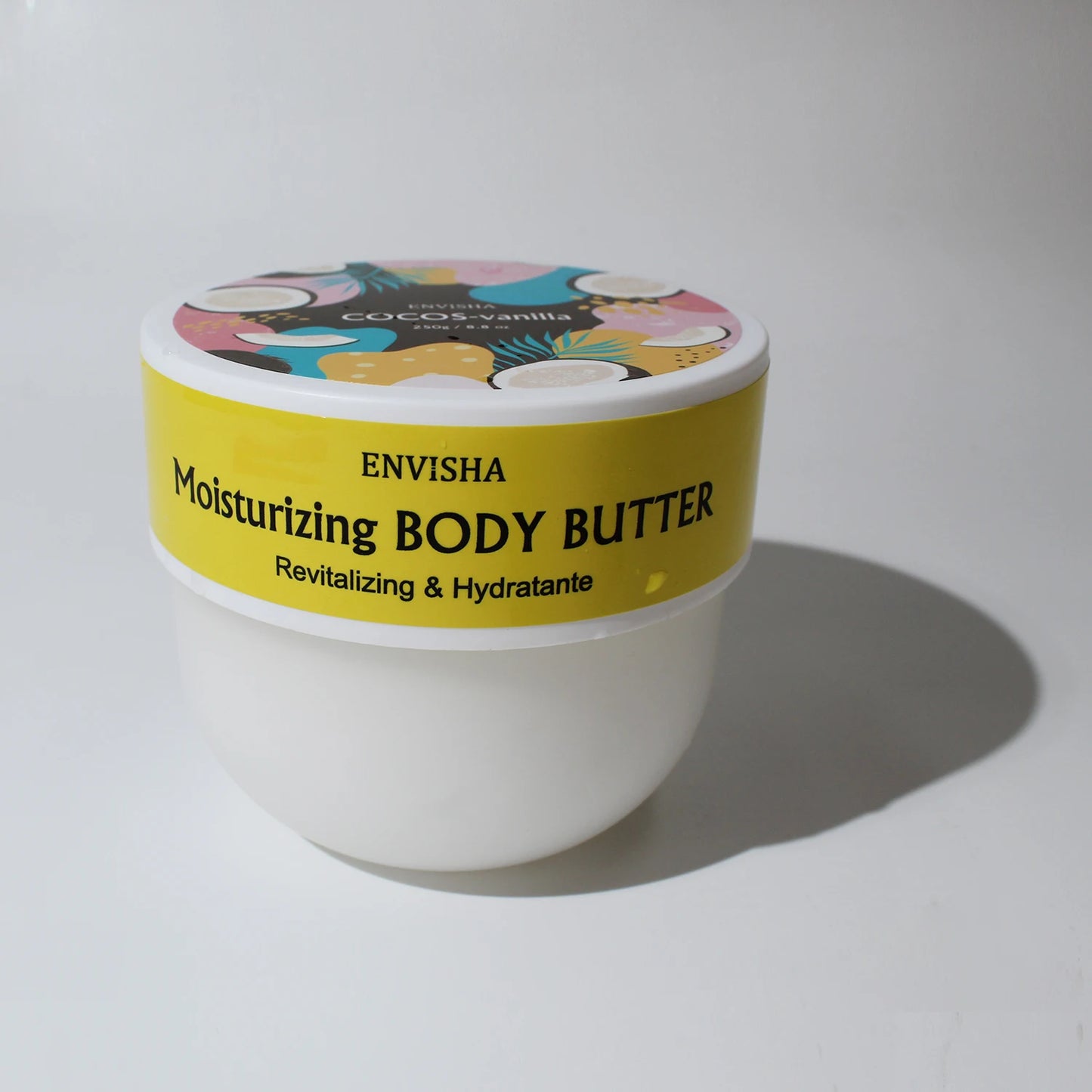 ENVISHA Coconut Oil Body Lotion – Moisturizing Glow for Face & Body