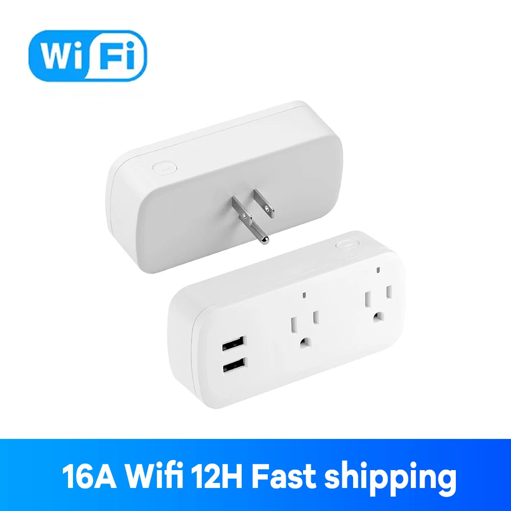 16A Smart Plug Bluetooth App Control Power Monitoring Socket
