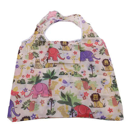 Fashion Portable Various Prints  Nylon Easy to Fold Package Travel Essential