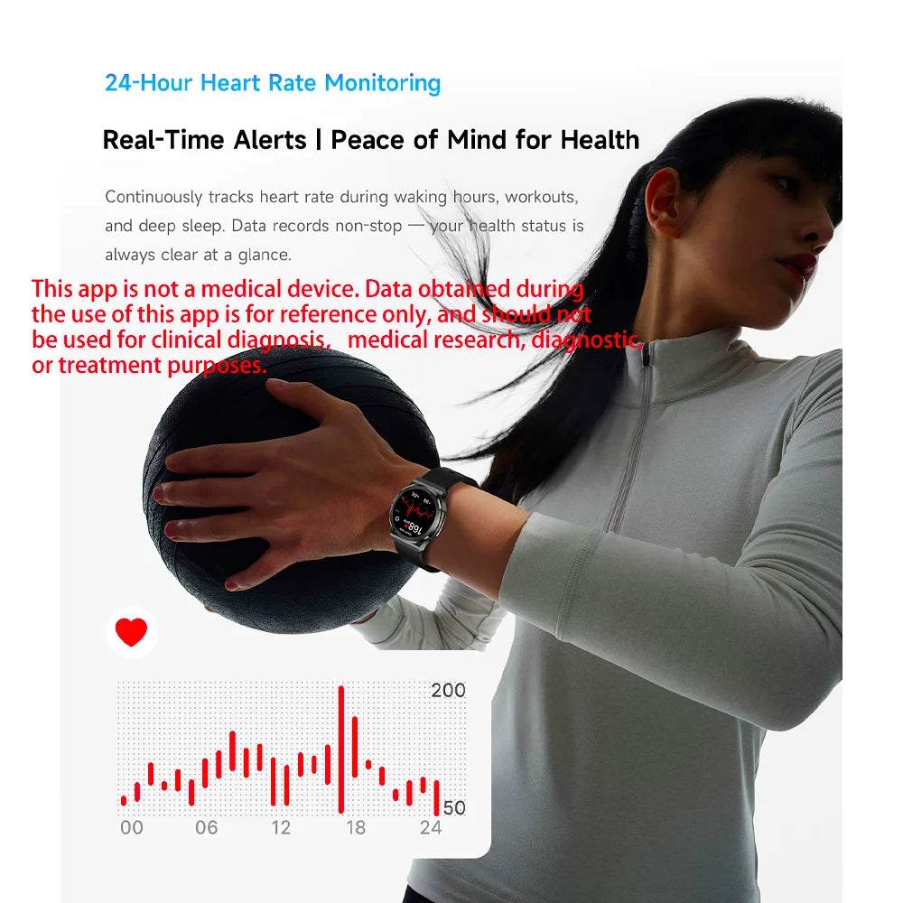 Premium AMOLED Smart Watch | Voice Assistant & Health Monitor-2026