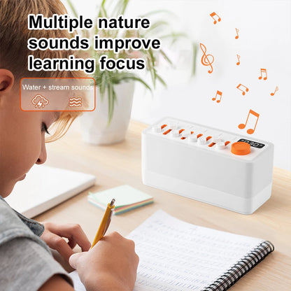 Bluetooth Sleep Speaker RGB Night Light Nature Sound Machine