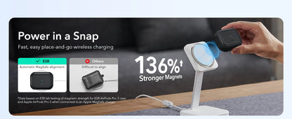 ESR AirPods Pro 3 Magnetic Drop Protection Case Cover