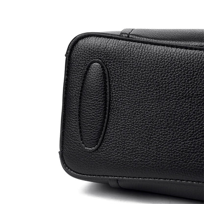 VANDERWAH Luxury Leather Shoulder Crossbody Bag – 3 Layers Soft Tote