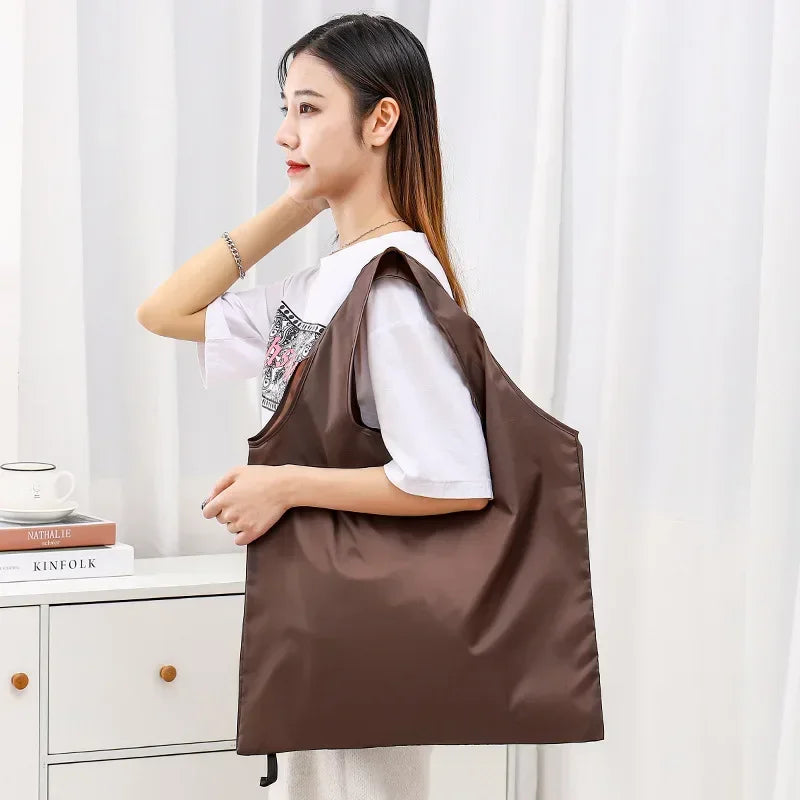 Foldable Shopping Bag – Eco‑Friendly Travel Grocery Tote