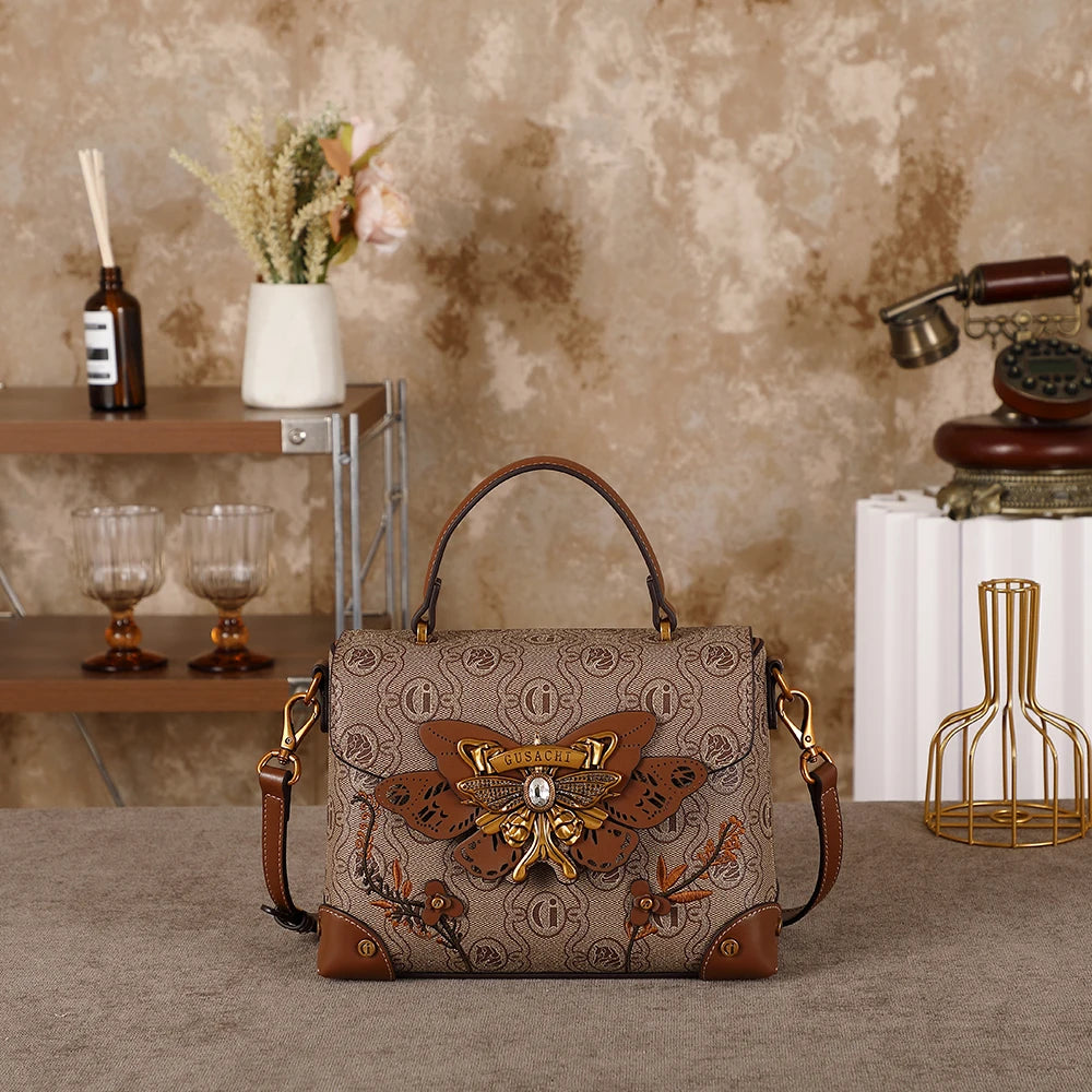 Vintage Luxury Crossbody Handbag 2026