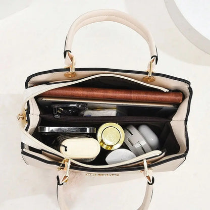 Stylish PU Leather Pendant Handbag – Versatile Shoulder & Crossbody Bag