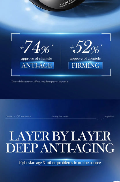Caviar Firming Anti‑Aging Moisturizer Cream – Collagen & Pearl Lift