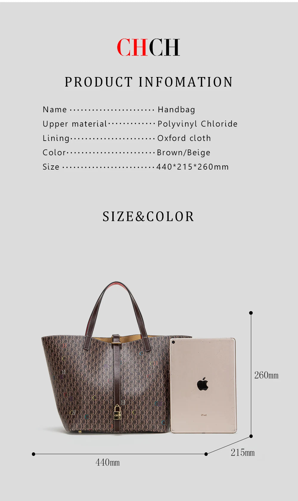 Brand New Tote Handbags- Office Women/ Shopping Bag