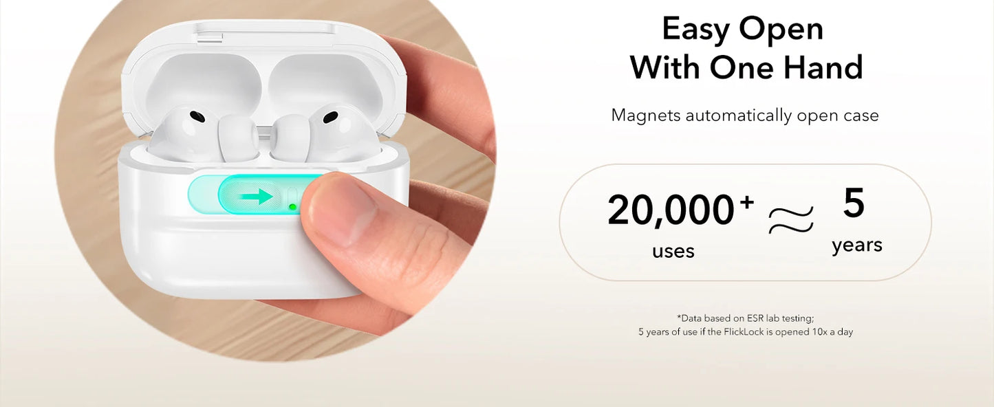 ESR AirPods Pro 3 Magnetic Drop Protection Case Cover
