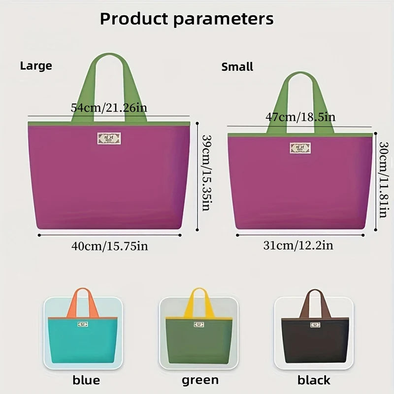 Reusable Shopping Bag, Large Foldable  Eco-friendly