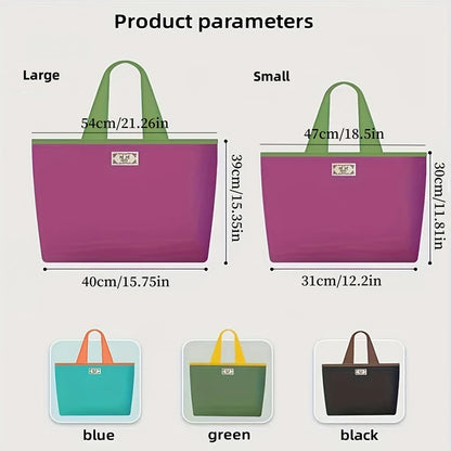 Reusable Shopping Bag, Large Foldable  Eco-friendly
