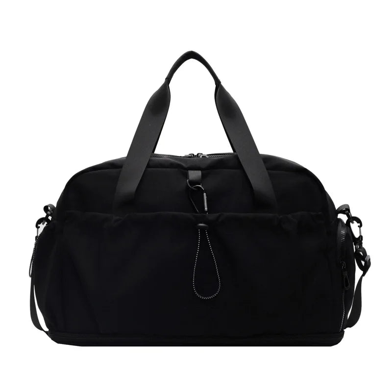 Women’s Waterproof Travel Tote – Separate Shoe Storage Duffel