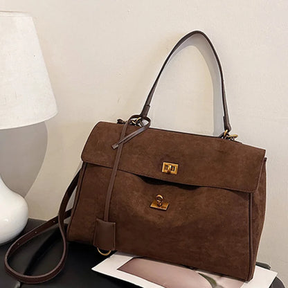 Luxury Frosted Fashion Shoulder Bag – Versatile Designer Tote for Women