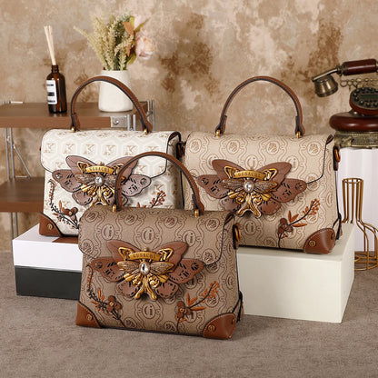 Vintage Luxury Crossbody Handbag 2026