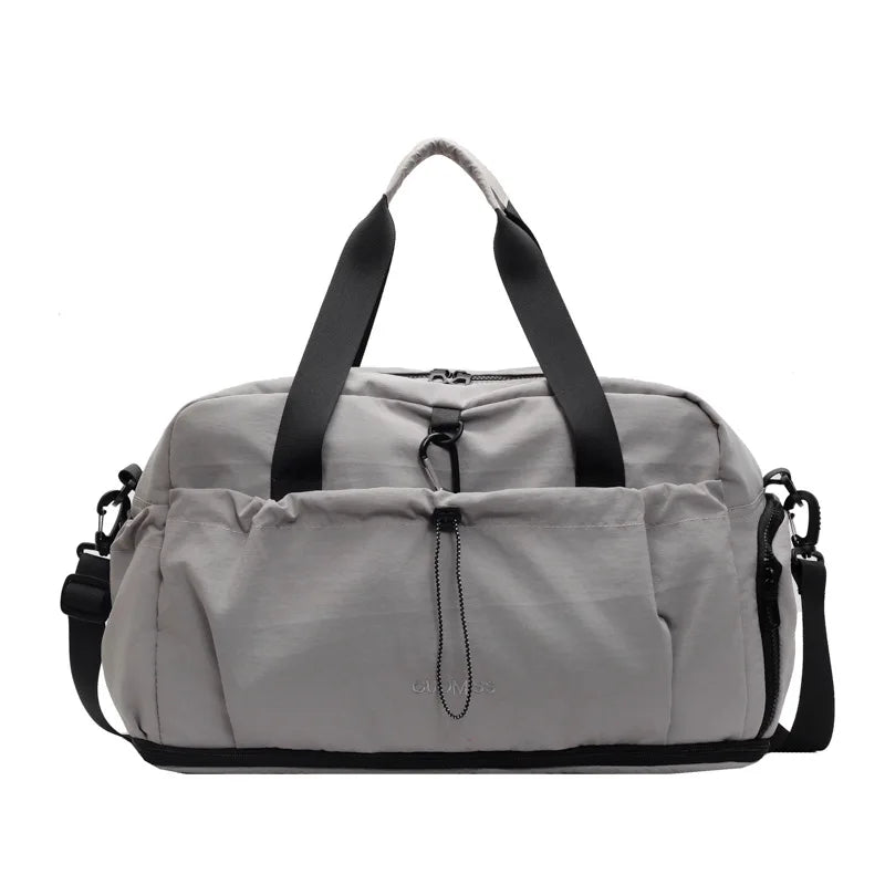 Women’s Waterproof Travel Tote – Separate Shoe Storage Duffel