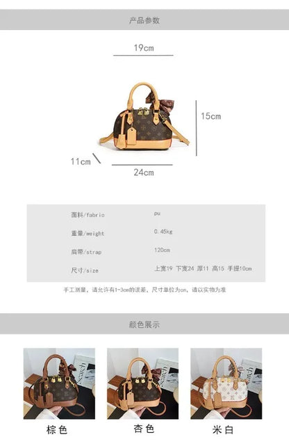 Luxury Leather Tote Bag for Women | Elegant Crossbody Handbag