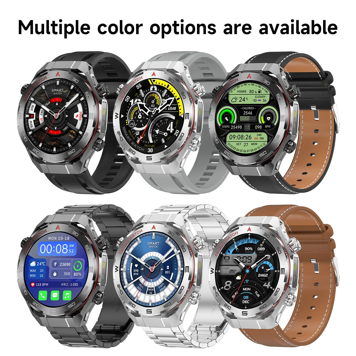 2026 Smart Watch | 1.5" Touchscreen, Wireless Calls & Sports Modes