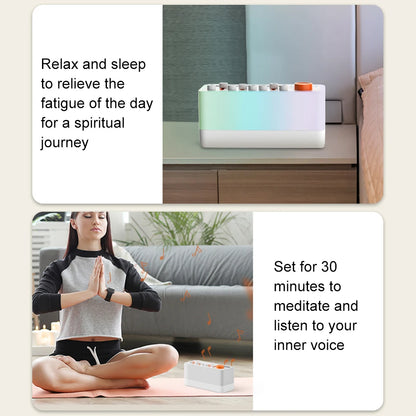 Bluetooth Sleep Speaker RGB Night Light Nature Sound Machine