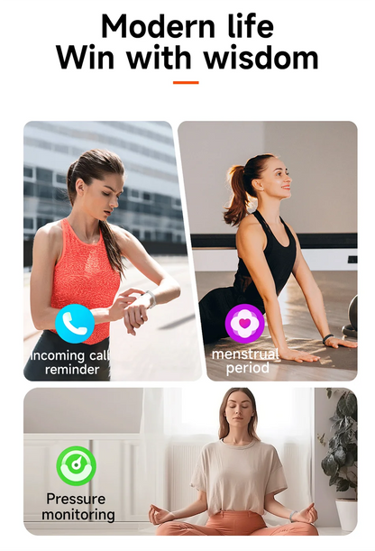 2026 Ultra-Thin Smart Watch | Heart Rate & Sleep Monitor