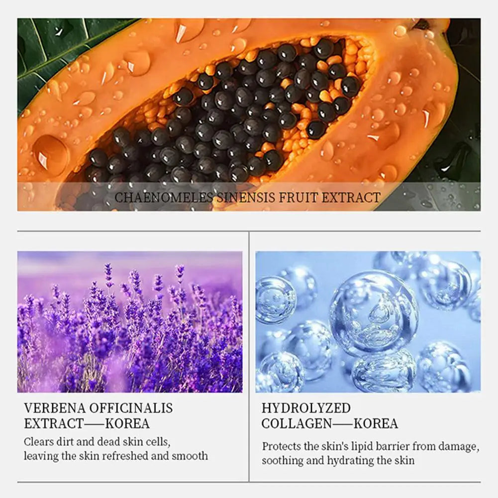 Papaya Kojic Brightening Soap Bar – Deep Cleansing & Skin Radiance