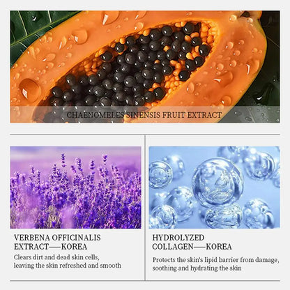 Papaya Kojic Brightening Soap Bar – Deep Cleansing & Skin Radiance