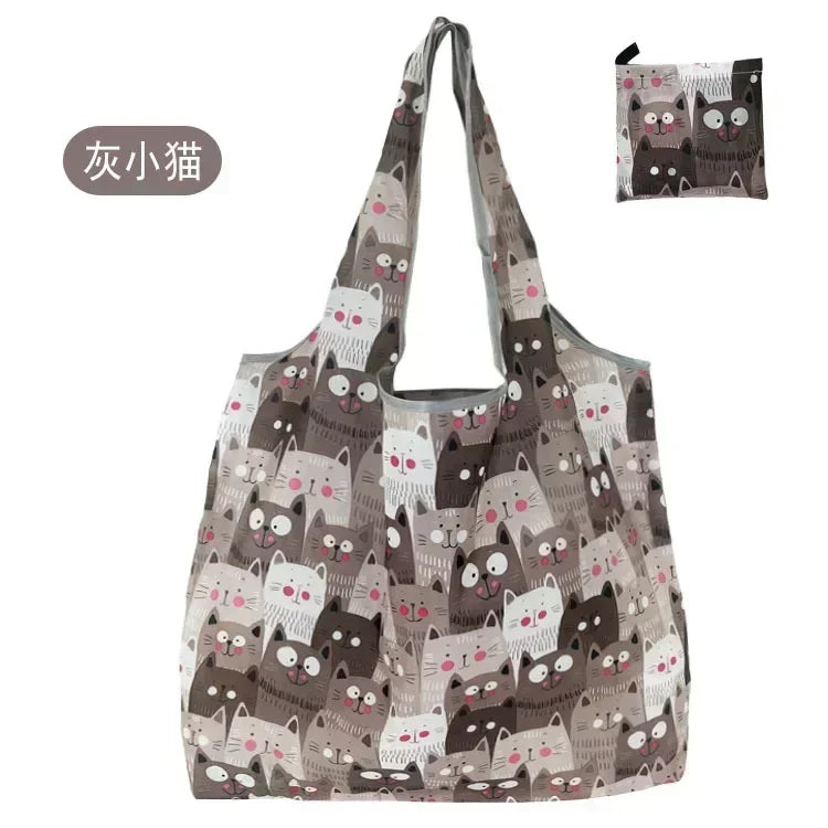 Shopping Bag Reusable Eco Bag Grocery Package Beach Toy Storage