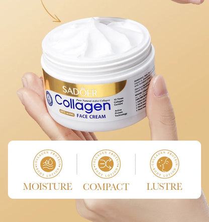 SADOER Collagen Face Cream – Firming & Hydrating Moisturizer