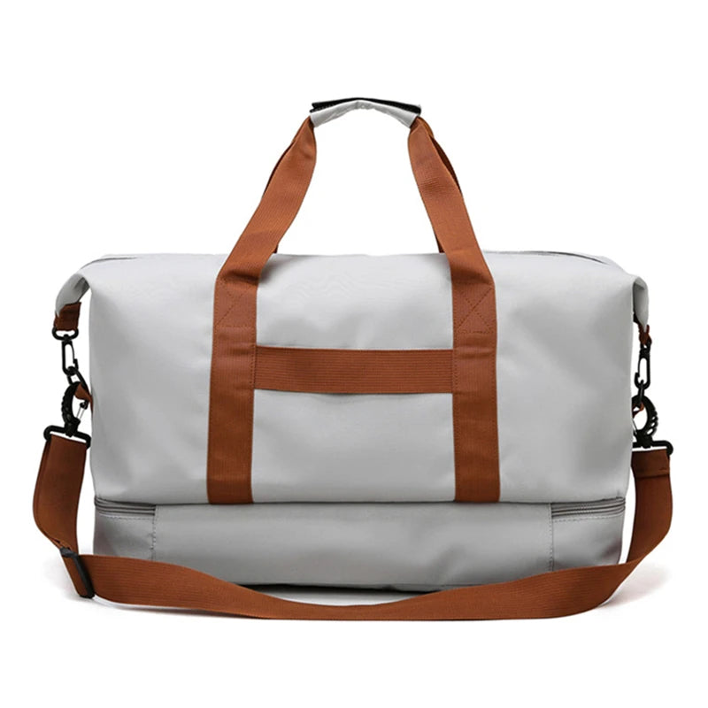Large Capacity Travel Bag – Hand Luggage with Dry‑Wet Separation