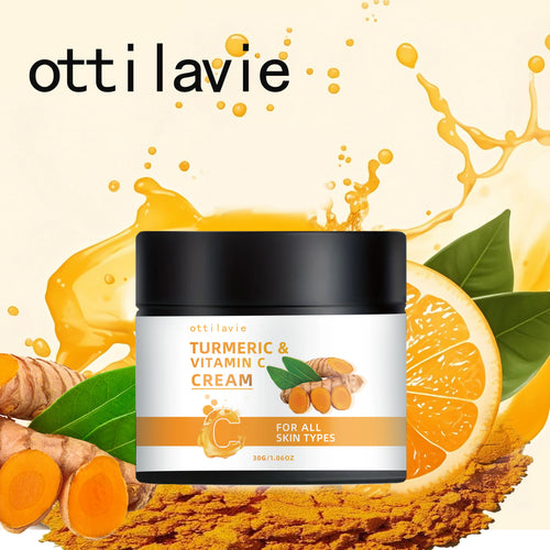 Turmeric & Vitamin C Cream – Lightweight Glow for Face & Neck