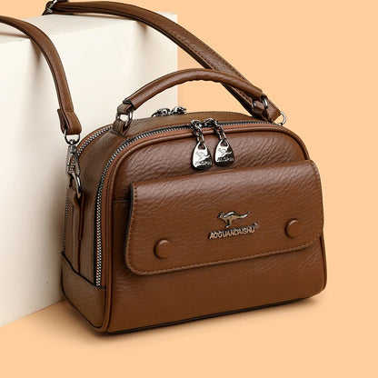 Premium Women's Checkered Crossbody & Shoulder Bag